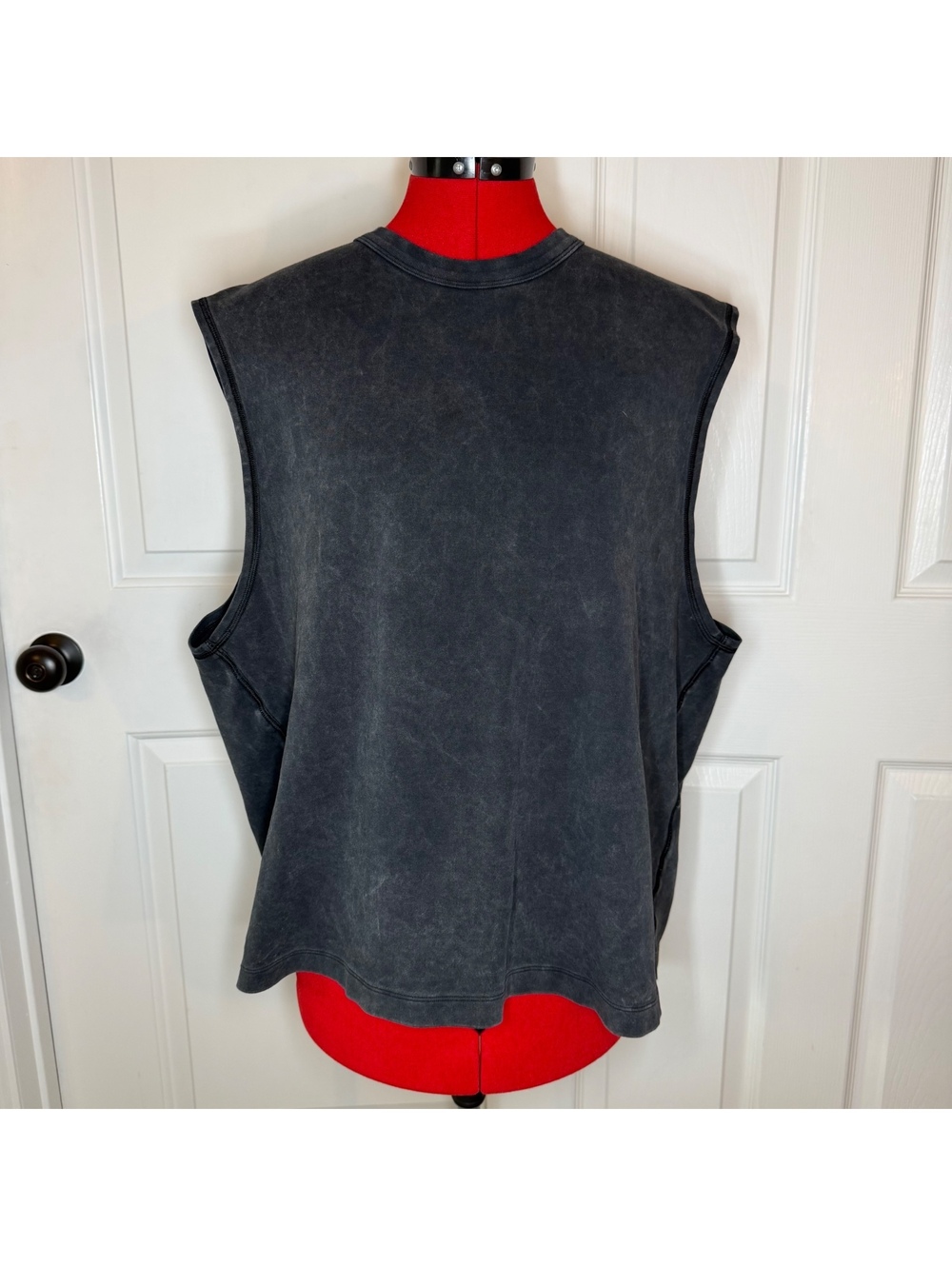 YPB Performance Sleeveless Black Muscle Tank 100% Cotton Men’s XL